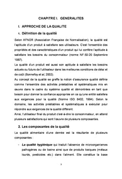 Contribution à la valorisation du yaourt de soja