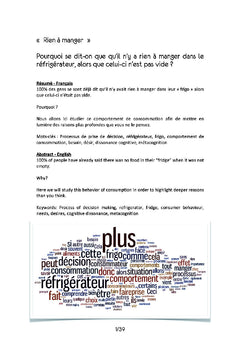 Pourquoi se dit-on qu'il n'y a rien à manger dans le frigo ?