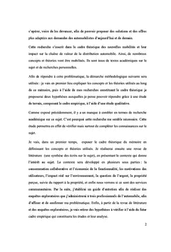 Nouveaux modes de consommation automobile