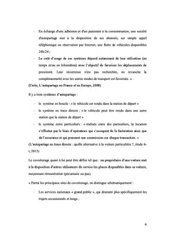 Nouveaux modes de consommation automobile