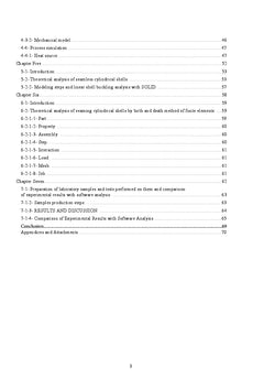 Theoretical & Experimental Analysis of Buckling of Cylindrical Structures