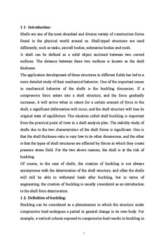 Theoretical & Experimental Analysis of Buckling of Cylindrical Structures