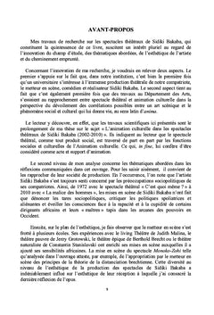 Theatre et Societe