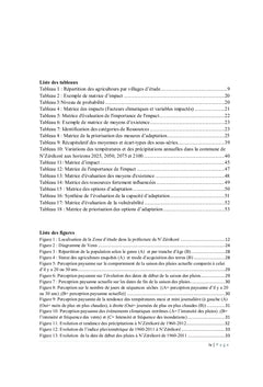 Vulnérabilités induites par le changement climatique en Guinée