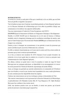 Vulnérabilités induites par le changement climatique en Guinée