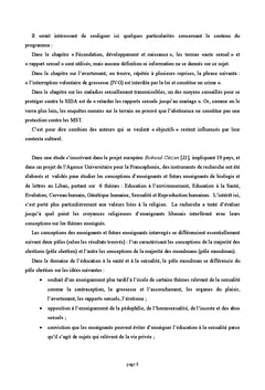 Anomie, representation de la sexualite et question du genre