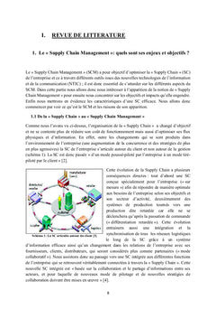 Integration des Communications Unifiees au sein de la Supply Chain