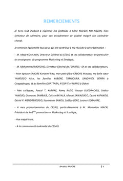Analyse de la politique de produit des operateurs mobiles