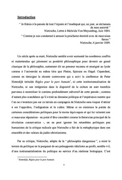 La republique de Nietzsche