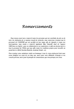 Analyse des procédures d'accompagnement pour le développement des PME