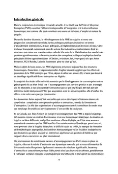 Analyse des procédures d'accompagnement pour le développement des PME