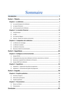 Le pouvoir de la Television et la montee d'Internet