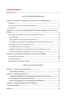 Évolution des pratiques de gestion de la diversité en entreprise