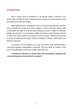 Évolution des pratiques de gestion de la diversité en entreprise