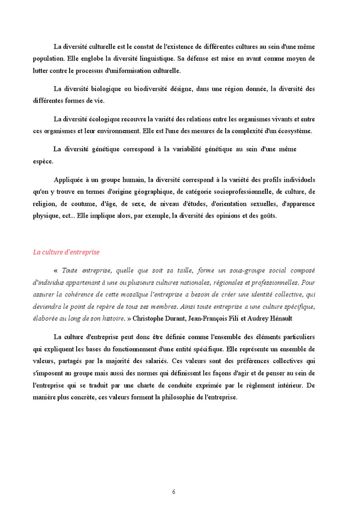Évolution des pratiques de gestion de la diversité en entreprise