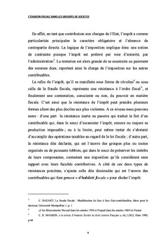 L'évasion fiscale dans les groupes de sociétés