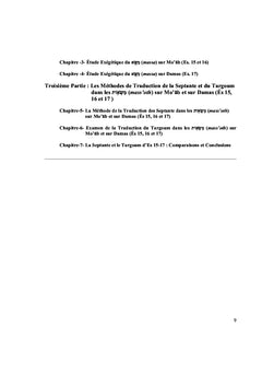 La LXX et le Tg d'Esaie, Modeles d'Interpretation et de Traduction