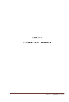 Etude de la voix sur IP: application A l'interconnexion des bureaux