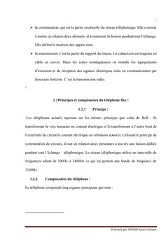 Etude de la voix sur IP: application A l'interconnexion des bureaux