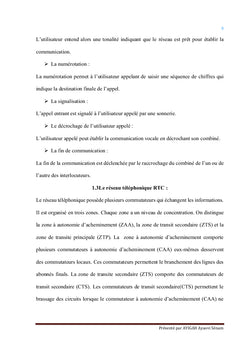 Etude de la voix sur IP: application A l'interconnexion des bureaux