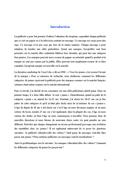 Les jeunes et la publicité