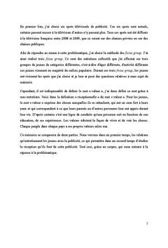 Les jeunes et la publicité