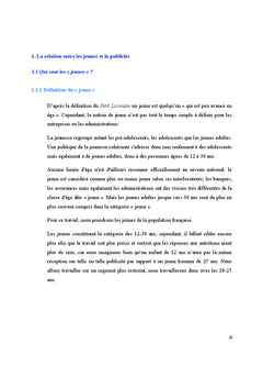 Les jeunes et la publicité