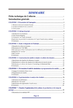 Simulation de système de production par le logiciel Arena