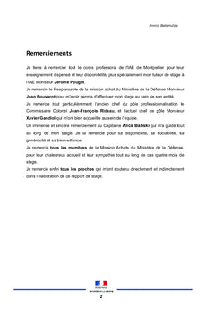 Amelioration de la performance achat dans une institution publique
