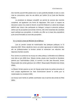 Amelioration de la performance achat dans une institution publique