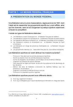 L'evenementiel au coeur des federations sportives