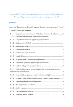 L'universite d'entreprise au service de l'organisation apprenante