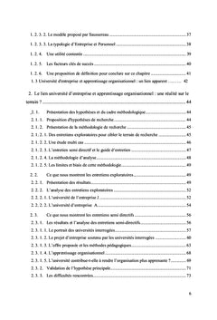 L'universite d'entreprise au service de l'organisation apprenante