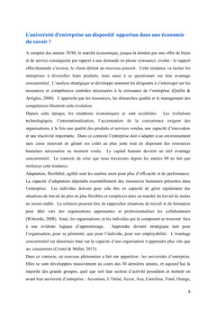L'universite d'entreprise au service de l'organisation apprenante