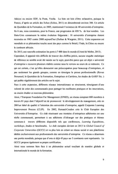 L'universite d'entreprise au service de l'organisation apprenante