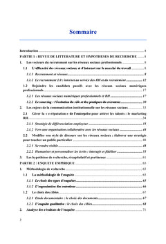 L'intégration des réseaux sociaux dans une politique de recrutement