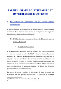 L'intégration des réseaux sociaux dans une politique de recrutement