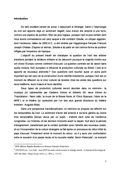 Exil en Europe : un temps de réflexion pour les artistes brésiliens