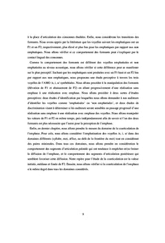 etude physiologique, articulatoire, acoustique et perceptive