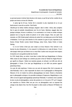 Du scandale dans l'oeuvre de Mapplethorpe