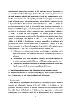 Diversité génétique de la chèvre locale dans le sud Tunisien