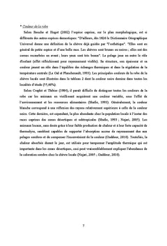 Diversité génétique de la chèvre locale dans le sud Tunisien