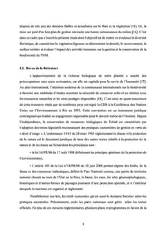 Composition floristique