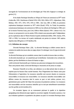 Composition floristique