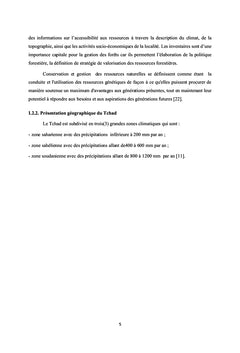 Composition floristique