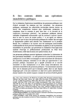 Le choix d'un contrat public immobilier
