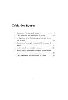 Elaboration d'un entrepôt de données dédié au domaine de la santé