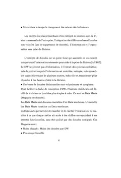Elaboration d'un entrepôt de données dédié au domaine de la santé