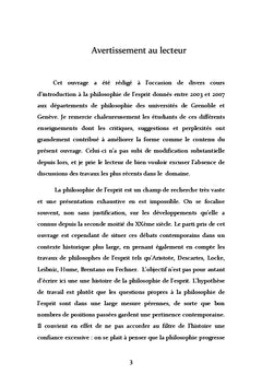 Le corps et l'esprit