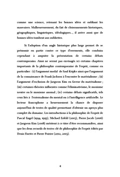 Le corps et l'esprit